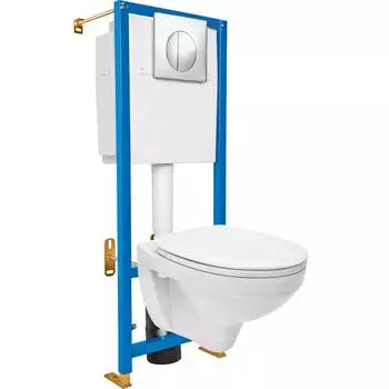 Комплект инсталляция и унитаз Cersanit Tiger