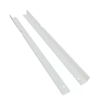 Комплект крепления полки Титан-GS 33x2x3.2 см металл цвет белый