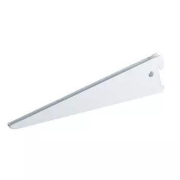 Комплект кронштейнов Spaceo 22 см для двухрядной направляющей нагрузка до 50 кг цвет белый 10 шт.