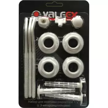 Комплект монтажный для радиаторов 1/2" сталь