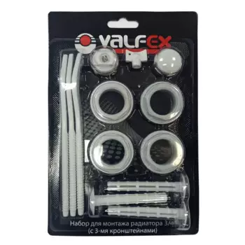 Комплект монтажный для радиаторов 3/4" сталь