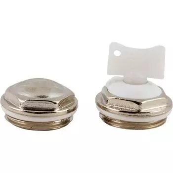 Монтажный комплект для радиатора Rifar Monolit/Supremo 3/4" латунь серебристый 3 шт.