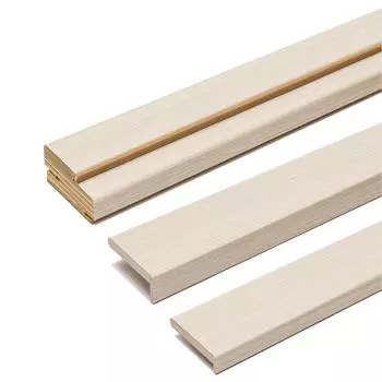 Комплект монтажный (коробка 21-10, наличник, фурнитура), цвет дуб выбеленый