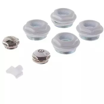 Монтажный комплект для радиатора Rifar 1/2" сталь белый 7 предметов