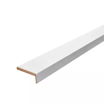 Комплект наличников Борно телескопических 2150x70x8 мм ПЭТ цвет белый (5 шт.)