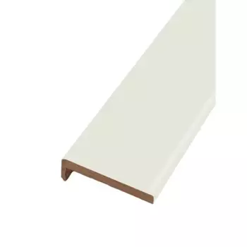 Комплект наличников телескопических 2140x70x8 мм Hardflex цвет белый жемчуг 5 шт.