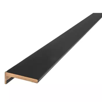 Комплект наличников телескопических Классико 2150x70x8 мм HardFlex ламинация цвет черный (5 штук)