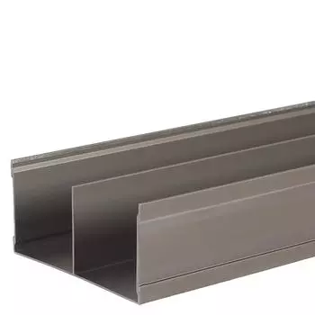 Комплект направляющих для дверей, 1383 мм, цвет шампань