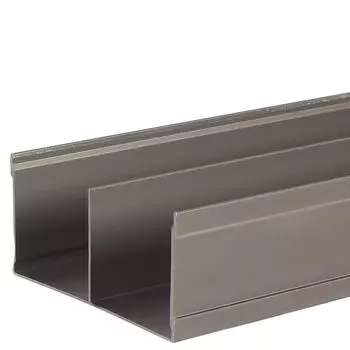 Комплект направляющих для дверей, 1583 мм, цвет шампань