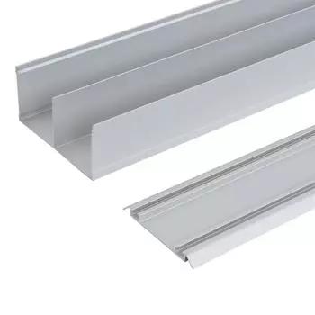 Комплект направляющих Spaceo 138.3 см цвет серебро