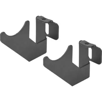 Комплект настенных регулируемых кронштейнов Royal Thermo D 80 цвет черный