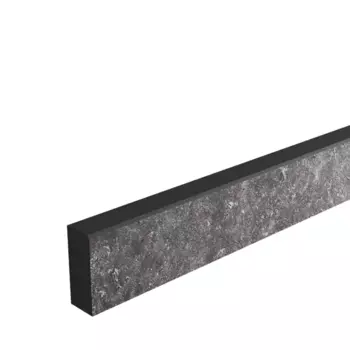 Комплект плинтусов Вулкано 120x4 см 1 шт 80x4 см 2 шт HPL-пластик цвет коричневый