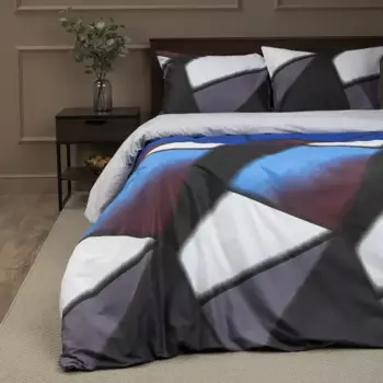 Комплект постельного белья Amore Mio Винкел двуспальный сатин разноцветный