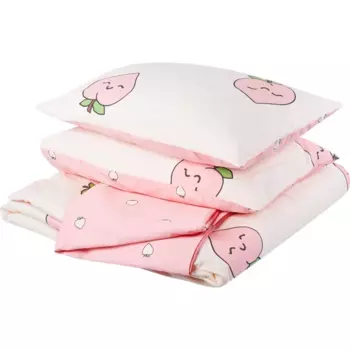 Комплект постельного белья Mona Liza Strawberry полутораспальный сатин розовый