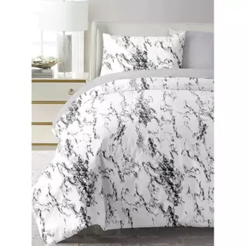 Комплект постельного белья Mona Liza Marble двуспальный Plus сатин мраморный