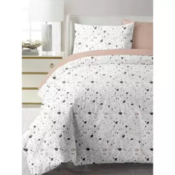 Комплект постельного белья Mona Liza Ceramics двуспальный Plus сатин персиковый