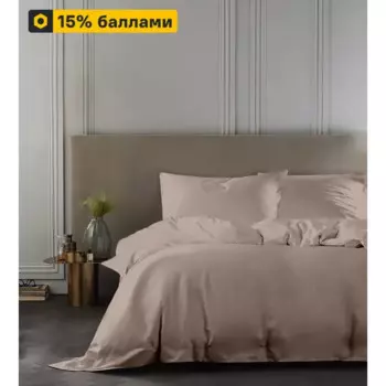 Комплект постельного белья Mona Liza евро сатин капучино