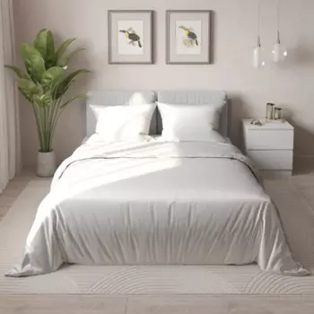 Комплект постельного белья Mona Liza евро Plus сатин белый