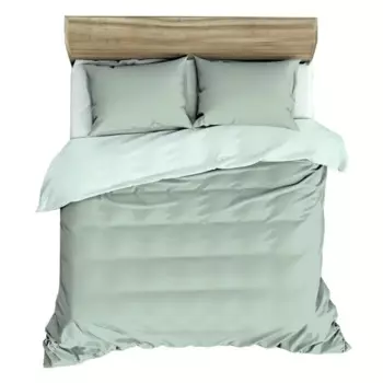 Комплект постельного белья НТК полутораспальный полисатин светло-зеленый