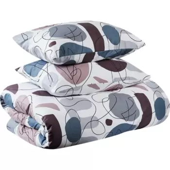 Комплект постельного белья Шуйские ситцы Дом снов Тилия двуспальный разноцветный