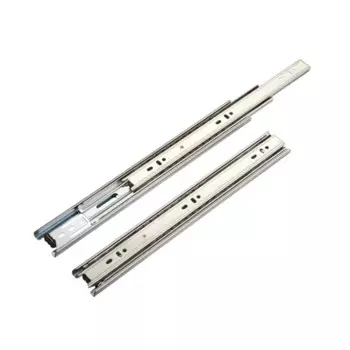 Комплект шариковых направляющих Lemax Prof 45/400 400 мм сталь цвет серый