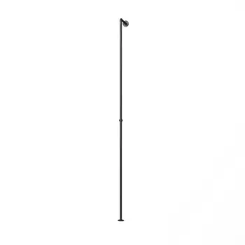 Комплект системы хранения Larvij PIPE05 7.5x100.5x8.5 см цвет черный