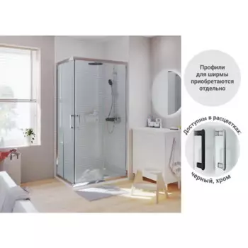 Комплект стекол для душевой ширмы Sensea Easy 70x100 см