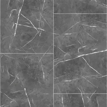 Комплект стеновых панелей ПВХ Venta Черный мрамор 2700x375x8 мм 2.025 м 2шт