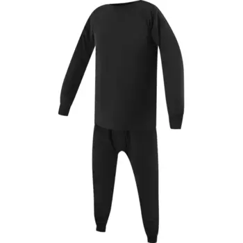 Комплект термобелья БУ002 цвет черный размер M, хлопок