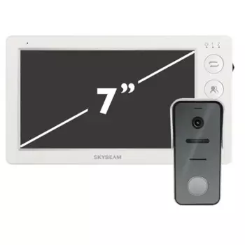 Комплект видеодомофона Skybeam 600TVL 7"