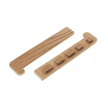 Комплект заглушек для полуступени T-Decks цвет натуральное дерево