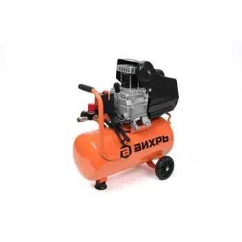 Компрессор поршневой масляный Вихрь КМП-1.6/24ЛМ, 24 л, 230 л/мин