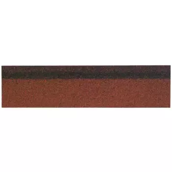 Коньково-карнизная черепица Технониколь красная микс