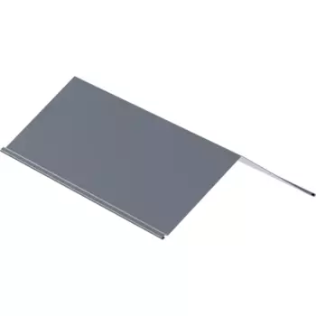 Конек 150x150x2000 мм 0.4 мм RAL 7024 темно-серый