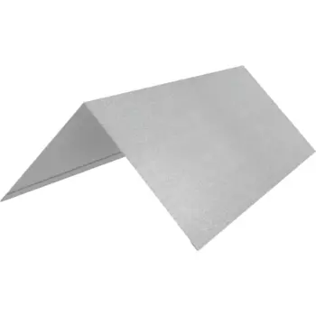 Конек плоский 146x146 мм 2 м оцинкованный
