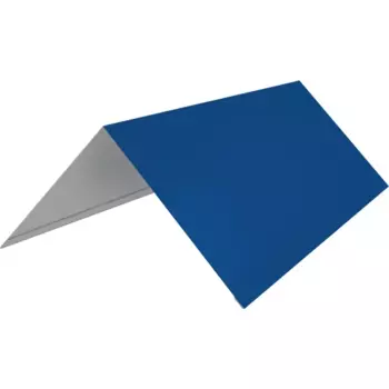 Конек плоский 146x146 мм 2 м RAL 5005 синий