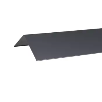 Конек плоский 150x150 2 м 0.4 мм RAL 7024 серый