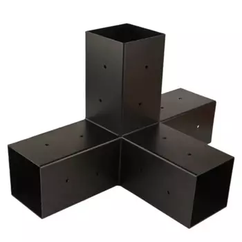 Коннектор бруса 4 гнезда 100x100 мм