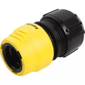 Коннектор для шланга быстросъёмный универсальный с аквастопом Karcher 1/2-3/4 дюйма