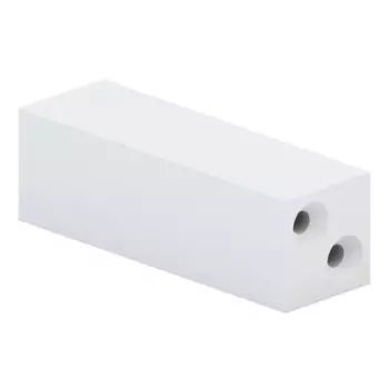 Коннектор для штанги 1 Лофт алюминий цвет белый