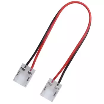 Коннекторы Apeyron 09-97 для светодиодной ленты 24 В IP20 2 клипсы с проводами