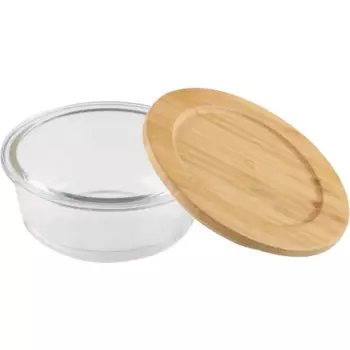 Контейнер Bambu 400 мл стекло прозрачный/коричневый