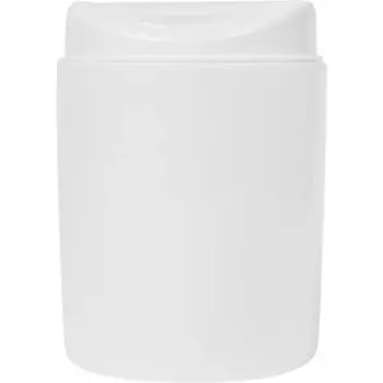 Контейнер для мусора 1 л с крышкой цвет белый