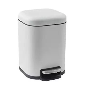 Контейнер для мусора Sensea Remix 6 л сталь цвет белый