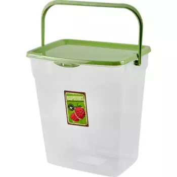 Контейнер с крышкой Spin&Clean VITAmania 6 л пластик прозрачный