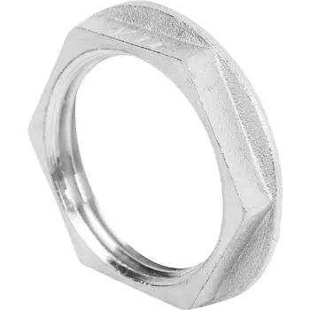 Контргайка 1" никелированная латунь