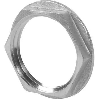 Контргайка Valtec 1" никелированная латунь