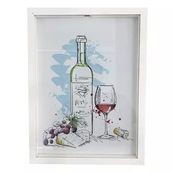 Копилка для пробок In Vino 30x40 см цвет белый