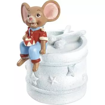 Копилка «Мышонок-барабанщик» 12 см