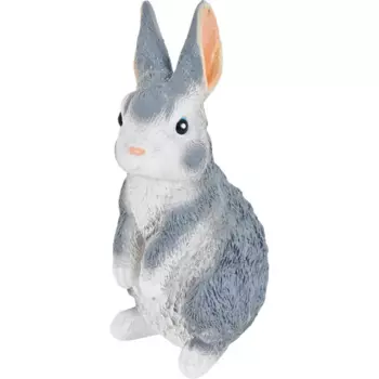 Копилка Зайчик серая гипс